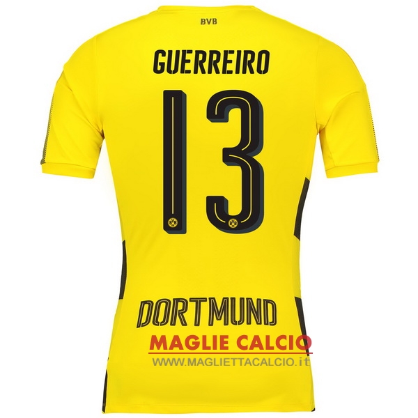 maglietta borussia dortmund 2017-2018 guerreiro 13 prima